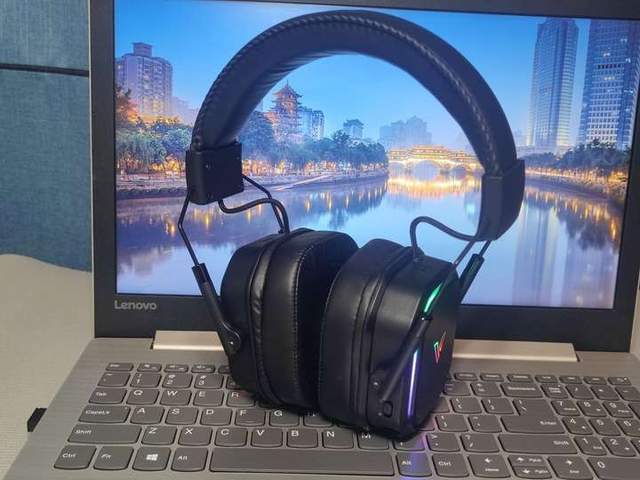 无敌雷柏VH850电竞耳机测评尊龙凯时app灯光炫酷性价比(图6)
